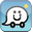 Логотип Waze