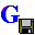 Логотип Google Map Saver