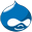 Логотип Drupal